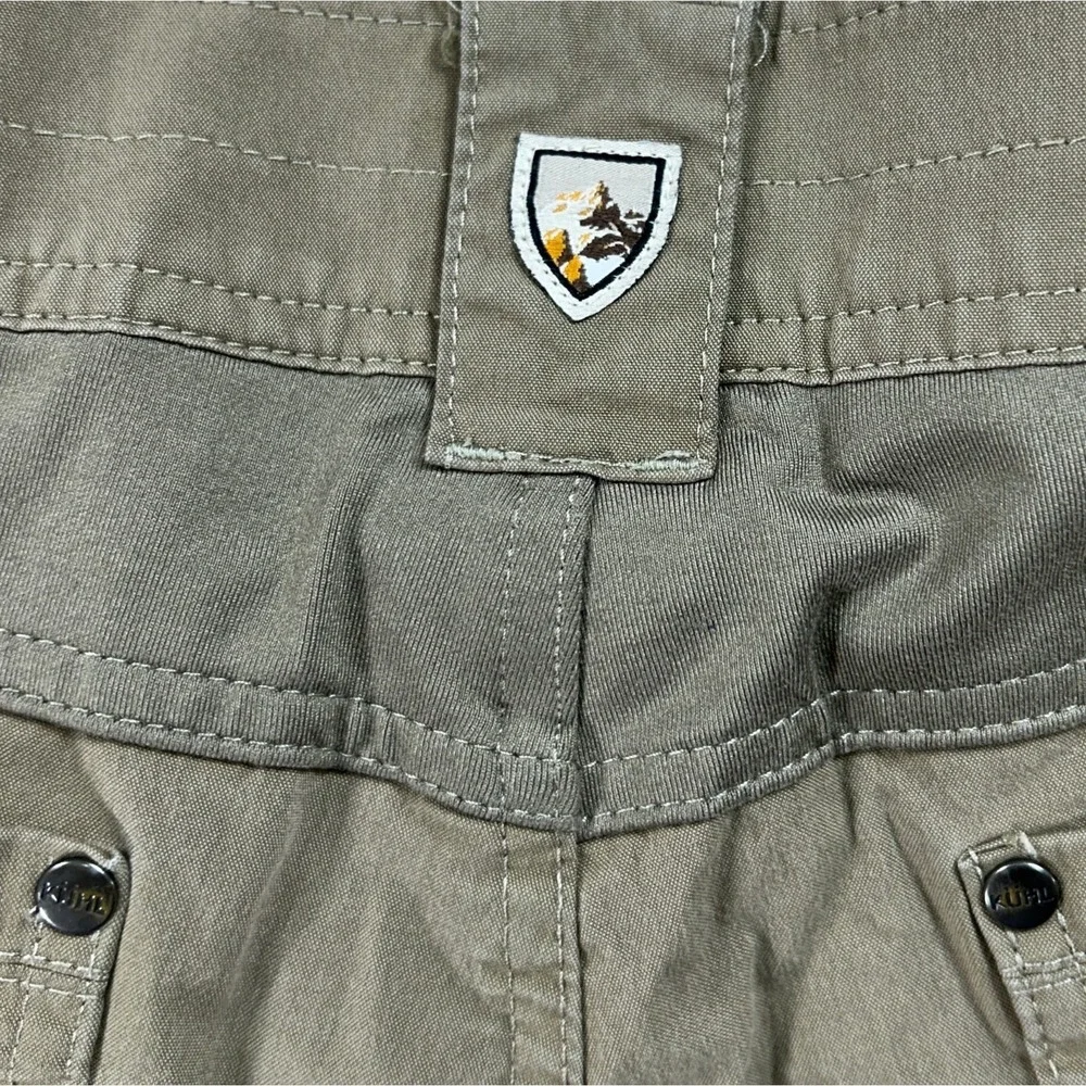 Kuhl Radikl Pants Mens 36x31 Breen Khaki Hiking Trekking Technical Stretch STAIN